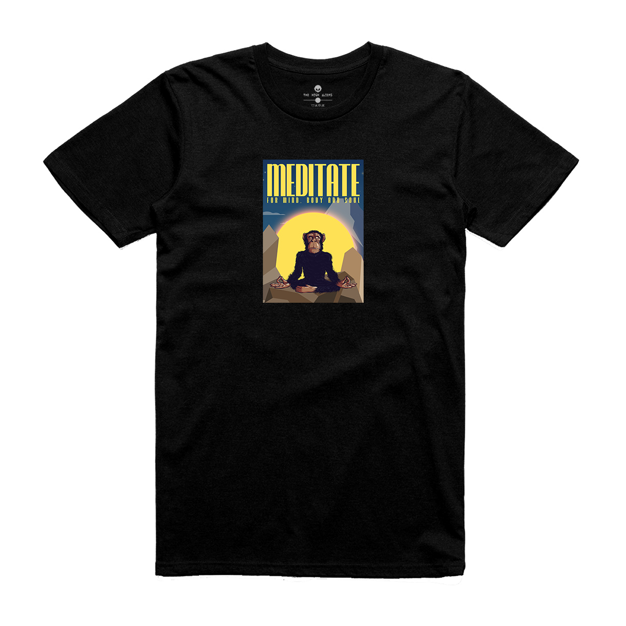 Meditate – UNISEX T-SHIRT