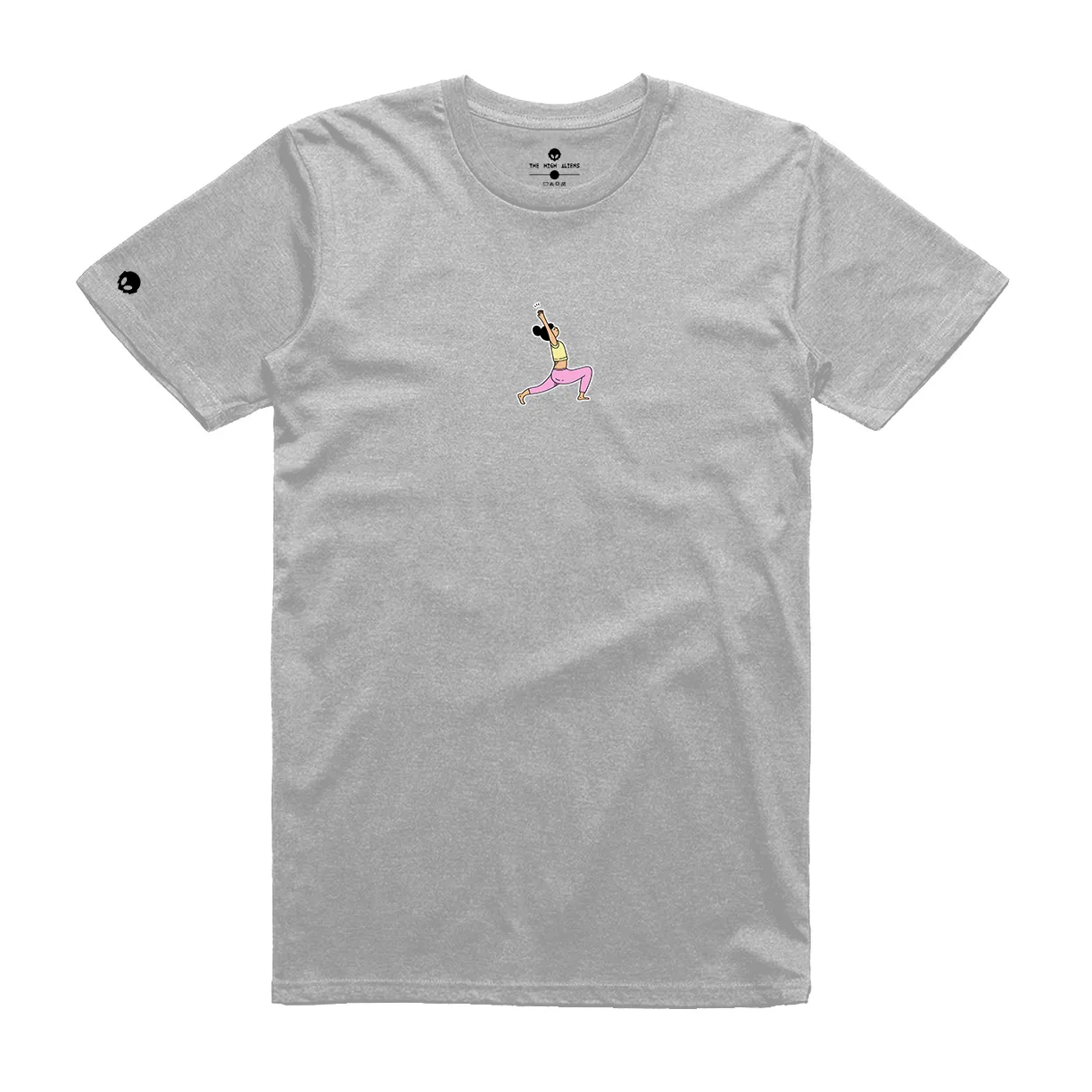 Yoga – Virabhadrasana – Doodle – UNISEX T-SHIRT