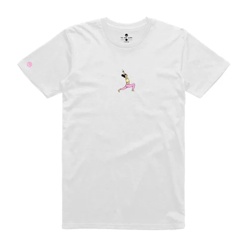 Yoga – Virabhadrasana – Doodle – UNISEX T-SHIRT