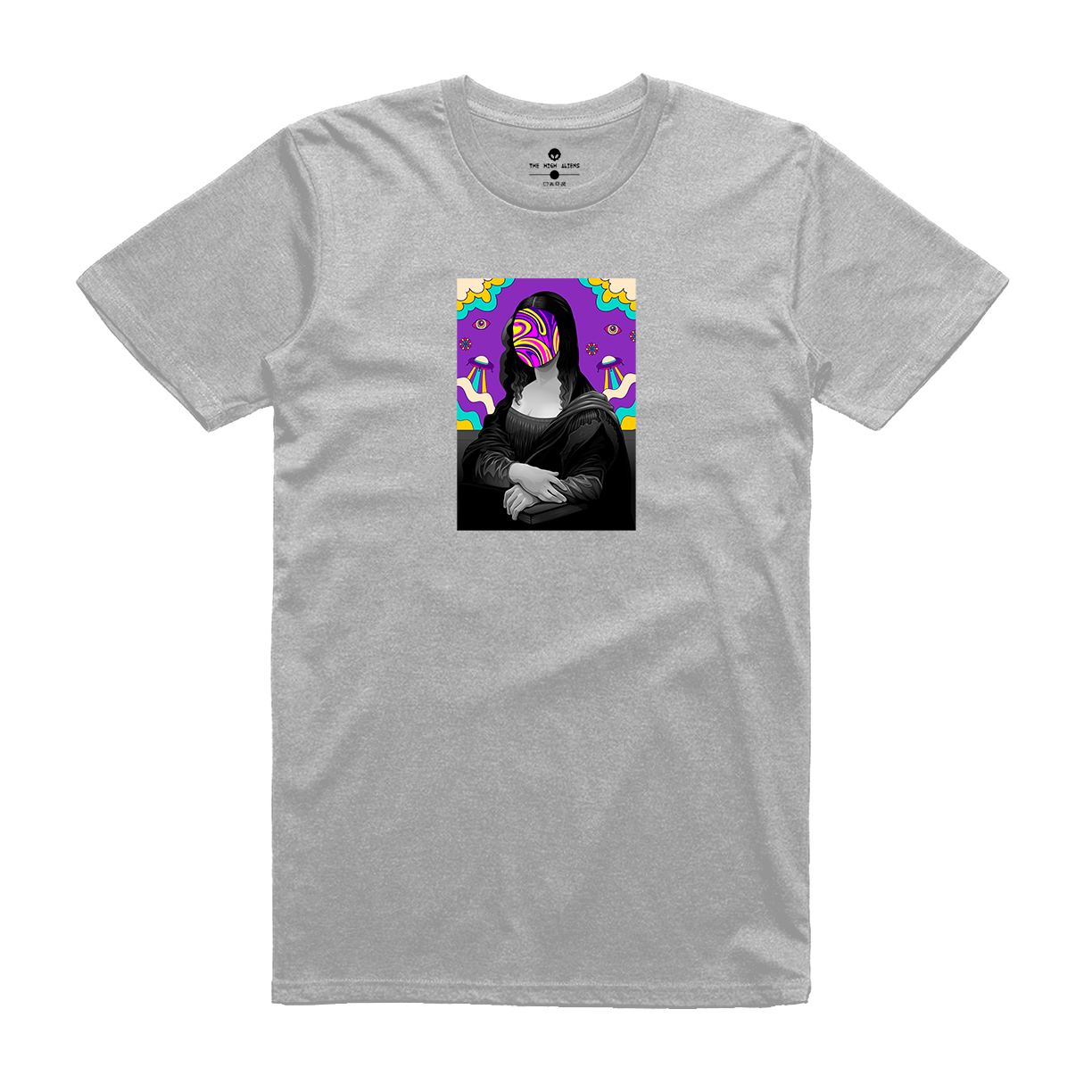 Mona Lisa – Psychedelic – UNISEX T-SHIRT