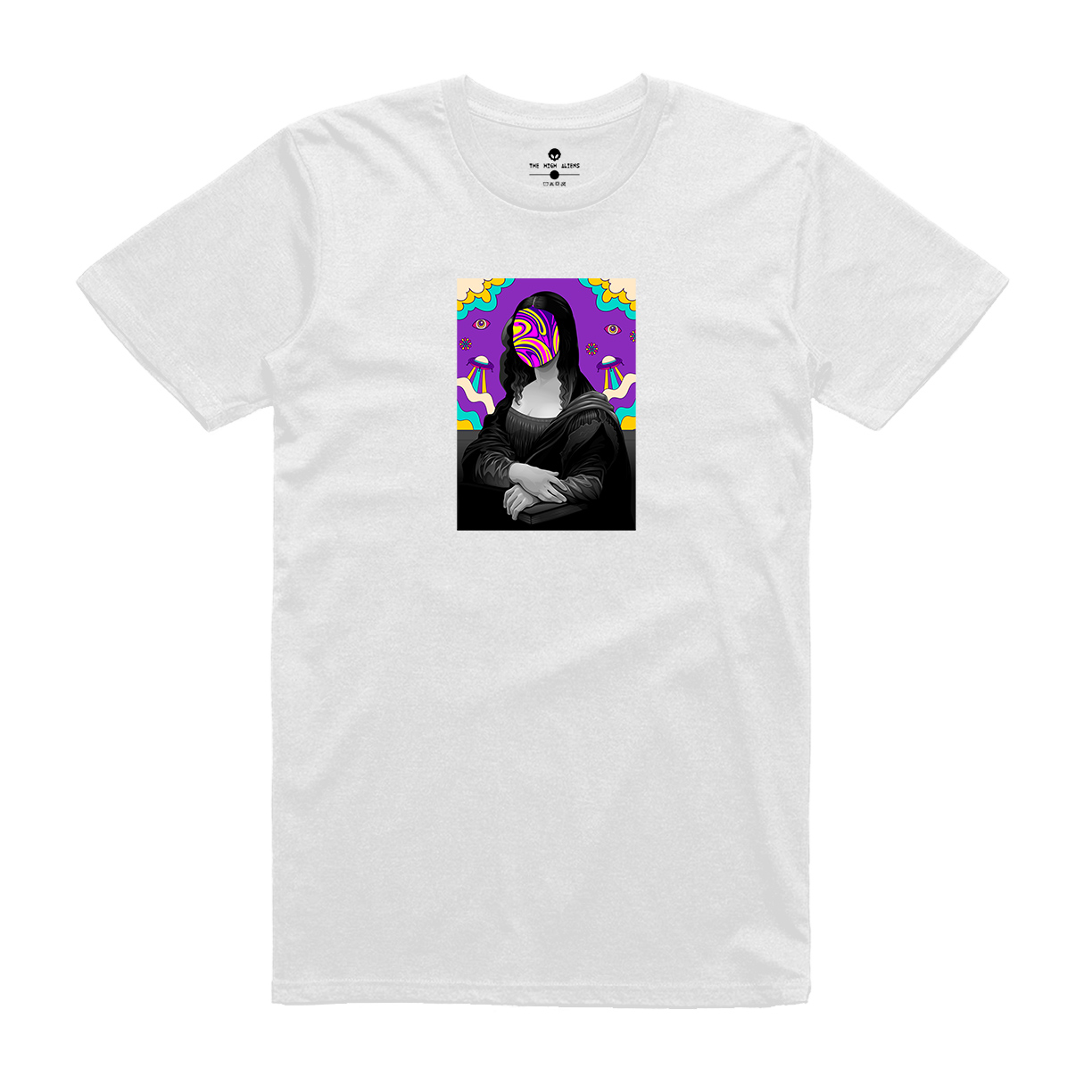 Mona Lisa – Psychedelic – UNISEX T-SHIRT