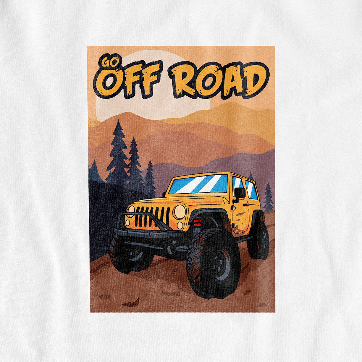 Go Off Road  – UNISEX T-SHIRT