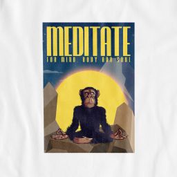 Meditate – UNISEX T-SHIRT