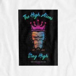 Stay High – Chimpanzee – UNISEX T-SHIRT