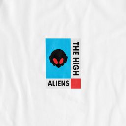 The High Aliens – Red & Blue – UNISEX T-SHIRT