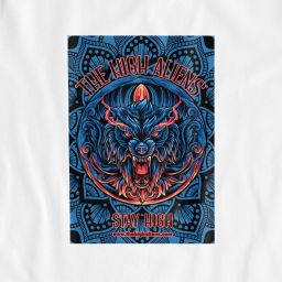 Wolf and Fire – UNISEX T-SHIRT