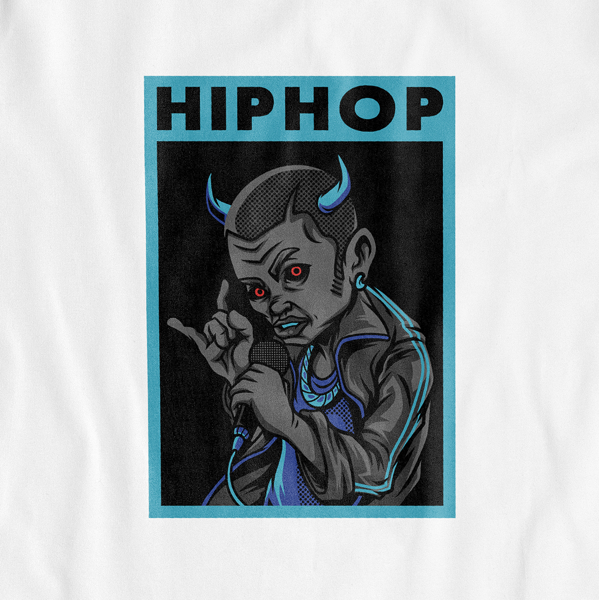 Devil of Hiphop – UNISEX T-SHIRT