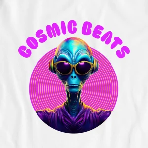 Cosmic Beats – UNISEX T-SHIRT