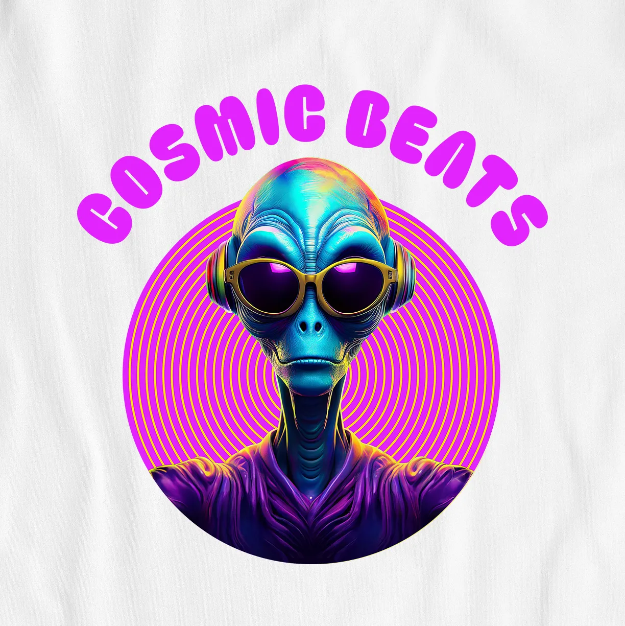 Cosmic Beats – UNISEX T-SHIRT