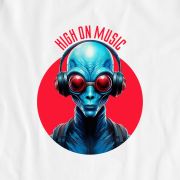 High On Music – UNISEX T-SHIRT