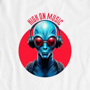 High On Music – UNISEX T-SHIRT
