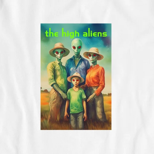 The Alien Family – UNISEX T-SHIRT