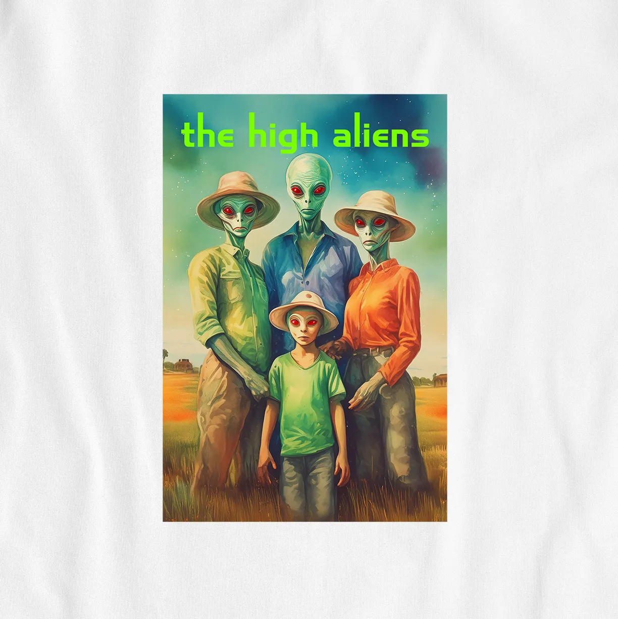 The Alien Family – UNISEX T-SHIRT