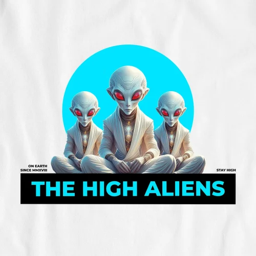 The White Aliens – UNISEX T-SHIRT